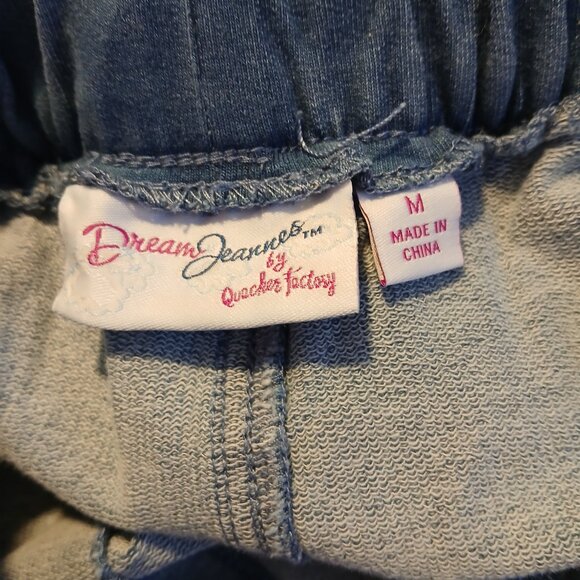 Quacker Factory Women's Dream Jean's Pull On Jogger Style  SZ M NWT - Picture 6 of 11